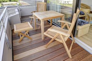 Фотография из галереи fewo1846 Intermar - Strandbude - Studioapartment mit Balkon und Meerblick в городе Глюксбург