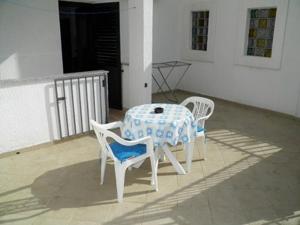 Balkón alebo terasa v ubytovaní APARTMAN MIRJANA 7a