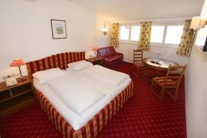 Posteľ alebo postele v izbe v ubytovaní Hotel Lukashansl