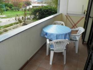 Balkón alebo terasa v ubytovaní APARTMAN MIRJANA 7a