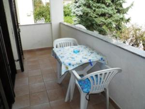 Balkón alebo terasa v ubytovaní APARTMAN MIRJANA 7a