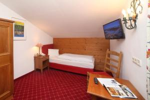 Posteľ alebo postele v izbe v ubytovaní Hotel Lukashansl