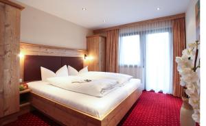 Posteľ alebo postele v izbe v ubytovaní Panorama Appartements