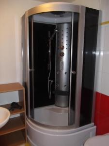 Koupelna v ubytování Penzion Apartmány Zlín