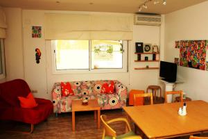 Posedenie v ubytovaní Riumar "Migjorn", 50m to beach, private pool, On-Site-Service, dog beach