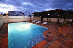 Der Swimmingpool an oder in der Nähe von Riumar "Josef", 490m to beach, private pool, On-Site-Service, dog beach