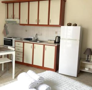 Η κουζίνα ή μικρή κουζίνα στο Stergios_Apartments 05