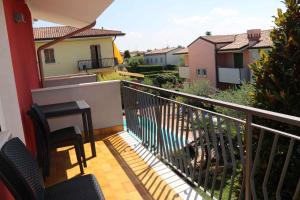A balcony or terrace at Apartment in Lazise - Gardasee 40490