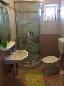 Kúpeľňa v ubytovaní Apartment in Lopar/Insel Rab 37000 + 9 fotografií
