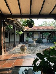 Zahrada ubytování Villa Calusa