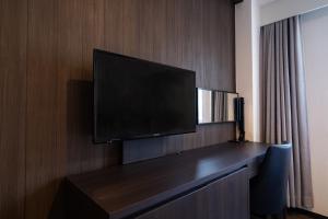 TV a/nebo společenská místnost v ubytování Hotel Shuranza Chiba