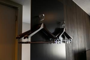 Kuchyň nebo kuchyňský kout v ubytování Hotel Shuranza Chiba