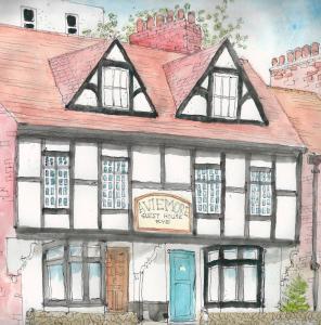 a drawing of a house at Aviemore Rye in Rye