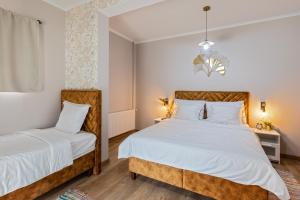 Postel nebo postele na pokoji v ubytování Villa Park Plitvice