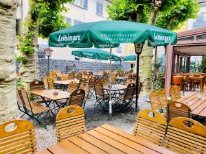 Restaurace v ubytování Gasthof Rebstock