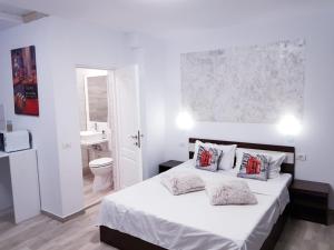 Postel nebo postele na pokoji v ubytování Studio Muncel