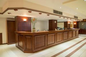 Lobby alebo recepcia v ubytovaní Manousos City Hotel