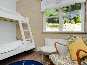 Katil atau katil-katil dalam bilik di Kolmårdsgården B&B