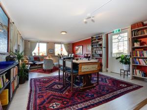 Knihovna v bed and breakfast
