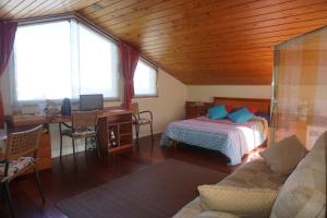 Cama o camas de una habitación en Mundaka Vista Mar L-BI-52