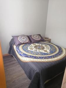 Postel nebo postele na pokoji v ubytování Cabañas Simón y kiara