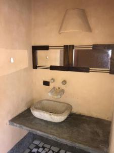 Ett badrum på Terracota