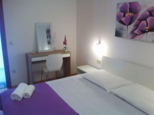 Posteľ alebo postele v izbe v ubytovaní Apartment in Lopar - Insel Rab 36121