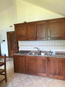 Η κουζίνα ή μικρή κουζίνα στο Apartments in Molina di Ledro 35137