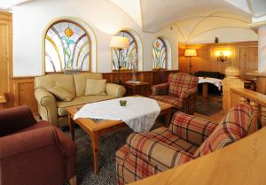 Część wypoczynkowa w obiekcie Hotel Bergjuwel
