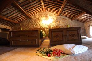Postel nebo postele na pokoji v ubytování Holiday home in Dignano