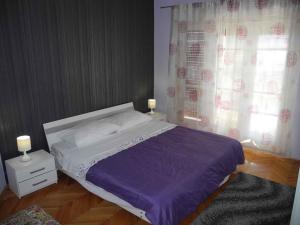 Postel nebo postele na pokoji v ubytování Apartment in Crikvenica 5485 + 9 fotografií