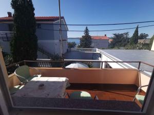 Balkón nebo terasa v ubytování Apartment in Crikvenica 5484
