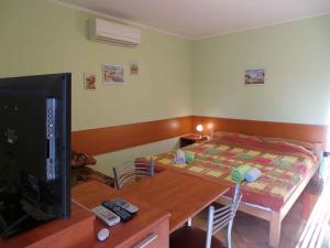 TV a/nebo společenská místnost v ubytování Studio in Plomin Luka - Istrien 8881