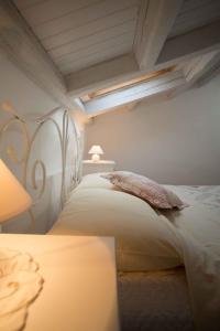 Postel nebo postele na pokoji v ubytování Apartment in Rovinj/Istrien 11735