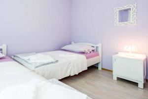 Postel nebo postele na pokoji v ubytování Apartment Rogoznica - Sibenik Riviera 7187