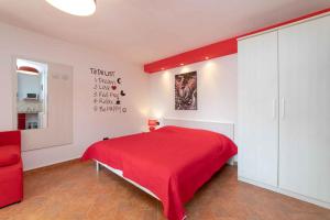 Posteľ alebo postele v izbe v ubytovaní Studio Apartment in Vrsar I