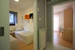 Postel nebo postele na pokoji v ubytování Apartment in Porec - Istrien 10194