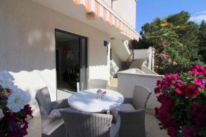 Balkón nebo terasa v ubytování Apartment in Porec - Istrien 10194