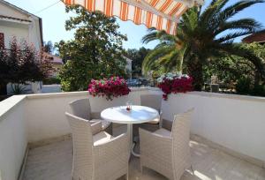 Balkón nebo terasa v ubytování Apartment in Porec - Istrien 10194