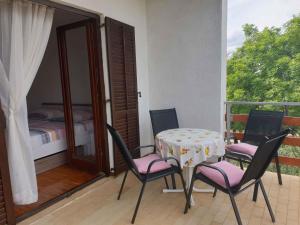 Balkón nebo terasa v ubytování Apartment in Silo - Insel Krk 13496