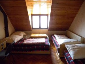 Posteľ alebo postele v izbe v ubytovaní Holiday home in Zanka/Balaton 19618