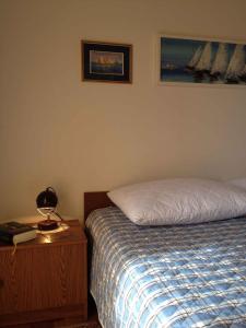 Postel nebo postele na pokoji v ubytování Apartment Stinjan, Istria 5
