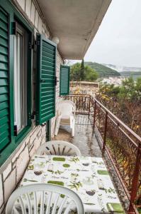 Balkón nebo terasa v ubytování Apartment in Pucisca - Insel Brac 5972