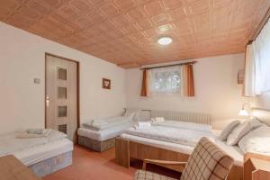 Posteľ alebo postele v izbe v ubytovaní Apartment Svoboda nad upou 2