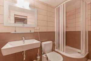 Kúpeľňa v ubytovaní Apartment Svoboda nad upou 2