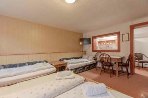 Posteľ alebo postele v izbe v ubytovaní Apartment Svoboda nad upou 2