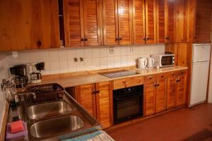 Kuchyň nebo kuchyňský kout v ubytování Holiday home in Harrachov 2446