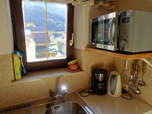 Kuchyň nebo kuchyňský kout v ubytování Apartment Strobl 2