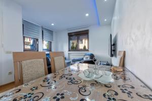 Χώρος καθιστικού στο Apartman Nataša