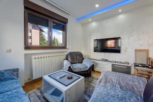 Χώρος καθιστικού στο Apartman Nataša